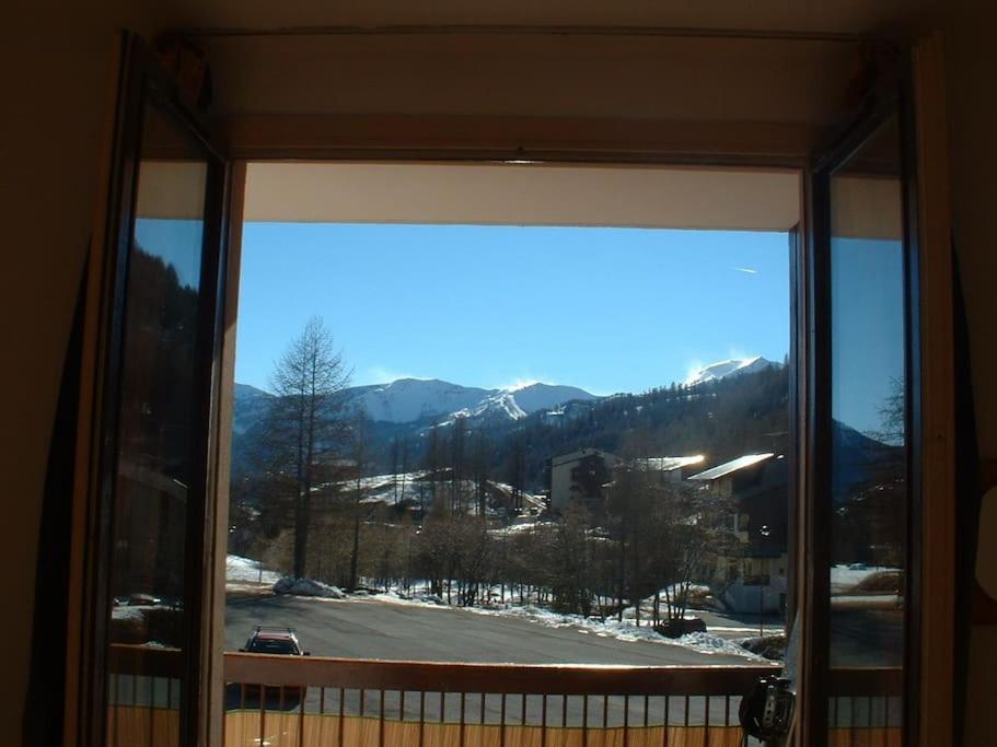 Confortable Appartement, Panorama Sud, Vue Montagne Allos Eksteriør bilde